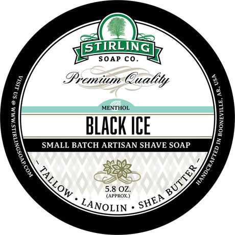 Stirling Soap Company - Shave Soap - Black Ice